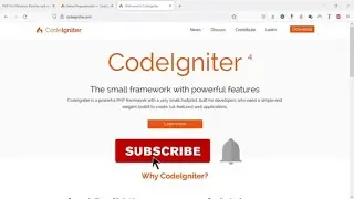 Cara install codeigniter 4 di windows 10 dengan laragon untuk pemula