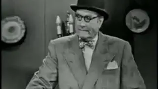The Red Skelton Hour ~ Harpo Marx ~ Somebody Up There Should Stay Up There