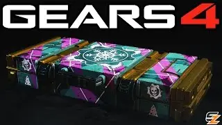 Gears of War 4 Gear Packs - 25 GEARSMAS PACKS! (Gears of War 4 Gear Packs Opening)