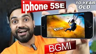 I Test BGMI in 10 year PHONE 🤯🙀|| Iphone 5Se Working Amazing