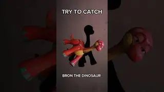 Catch Bron The Dinosaur from Poppy Playtime 😍 