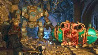 Warhammer 40K: Space Marine 2 - Dreadnought is Hungry for Blood Scene