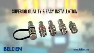 Belden Brilliance® High-Definition BNC Connectors
