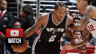 Kawhi Leonard Full Highlights at Clippers (2014.11.10) - 26 Pts, 10 Reb, Clutch Defense!