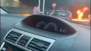 ¡ACCIDENTE EN AGUASCALIENTES, TREN SE LLEVA A PIPA DE GASOLINA! 20/10/2022
