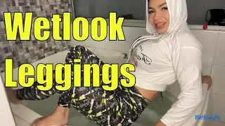 Wetlook leggings | Wetlook sport girl | Wetlook jacuzzi