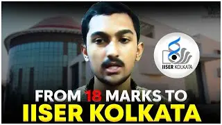 How he cracked IISER in a few months? 🔥