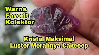 Gosok Batu Kecubung Ungu Kalimantan Pesanan Konsumen #amethyst #gemstone #crystals