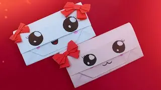 🔹 DIY Оригами КОШЕЛЕК ИЗ БУМАГИ ИЗ 1 ЛИСТА БУМАГИ без клея 🔹 Легкие поделки самоделки своими руками