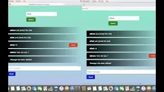 Realtime Web based Chat in Node JS & MySQL