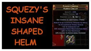 LEGACY +3 ARC CHAINS SHAPED MIRROR HELM: Squezy's Plague Corona | Demi Live