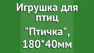 Игрушка для птиц Птичка, 180*40мм (Triol) обзор 52181024 бренд Triol производитель