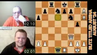 НИЧЕГО НЕ ДЕРЖИТСЯ//BLITZ TITLED ARENA//CM ВЛАДИМИР МИХАЙЛОВСКИЙ (2703) VS IM НИКОЛАЙ ВЛАСОВ(2529).