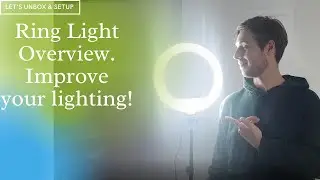 Ring Fill Light Tripod : Unboxing, Setup & First Impressions. Improve your lighting on a budget!