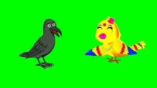 Tuni chidiya green screen no copyright । tuni chidiya green screen cartoon character।