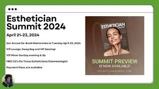Week 26: Smooth Skin Supply LLC| Esthetician Summit| Stephanie Laynes