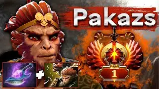 ИМБА? MK через Arcane Blink от Pakazs ТОП 1 ранг - Pakazs Monkey King DOTA 2