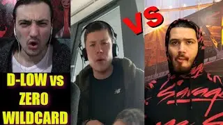 Flow Cenneti🤩 D-LOW vs Zer0 Sbx Kickback Battle Wildcard Reaction