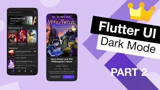 Flutter UI Dark Mode from Skeleton Template | App from Scratch Part 2