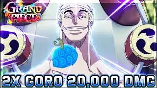 [GPO] Double GORO Final Zone IS UNBEATABLE... (20,000 Damage+)