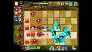 Plants vs. Zombies 2 - Lost City - Day 8 Walkthrough