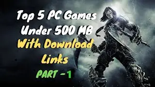 Top 5 Best Pc Games Under 500 MB for LOW end PC || Part-1 |With Download Links|| Tutorial support