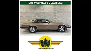 1986 Jaguar XJ-SC Antelope on Oatmeal, Bring A Trailer Preview, Pt. 1