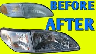 HOW TO CHANGE and REPLACE YOUR FORD MUSTANG HEADLIGHTS