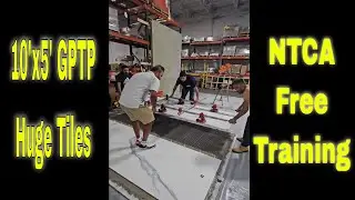 Installing 10' x5' Tiles GPTP Training From NTCA,  FREE