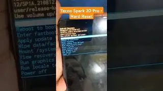 All Tecno Hard Reset | Tecno Spark 20 Pro+