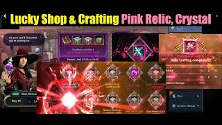 Black Desert Mobile Lucky Shop & Crafting Pink Relic, Crystal & More