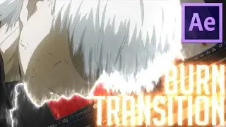 after effects tutorial amv - burn transition