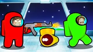 ROBLOX CHOP AND FROSTY DEFEAT ALL PLAYERS IN AMONG US