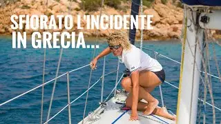 SFIORATO INCIDENTE in barca a vela nelle acque greche