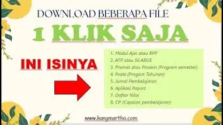 PERANGKAT PEMBELAJARAN KURIKULUM MERDEKA SD KELAS 1, 2, 4, DAN 5 (link FILE ada di deskripsi)