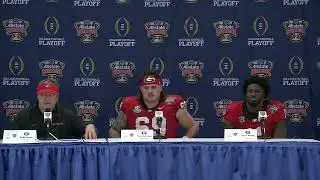 Georgia postgame press conference after Sugar Bowl loss vs. Notre Dame ends CFP championship bid