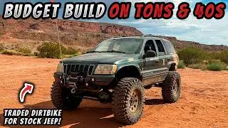 Budget Jeep WJ Build on 40s and Tons | Grand Cherokee Walkaround
