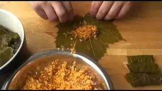 Виноградная долма (Лозови сърми)