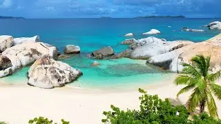 The Baths: 4K Drone Film of The Virgin Islands (British Virgin Islands - BVI)