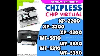 Chipless chip virtual XP-2200 XP-3200 XP-4200 WF-5810 WF-5890 WF-5310 WF-5390