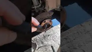 Как снять датчик ABS если он закис , шкода рапид, фольксваген поло седан.