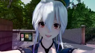 【MMD】 Haku Kiss No 5【+Motion DL】4KHD