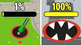 HOW TO EAT 100% OF THE MAP! - Hole.io Evolution