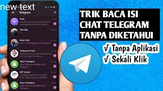 Cara Melihat Isi Chat Telegram Tanpa Diketahui | Cara Agar Tidak Ketahuan Membaca Pesan Telegram