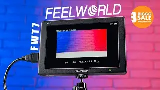 Купить монитор FeelWorld FWT7 Обзор Распаковка Тест