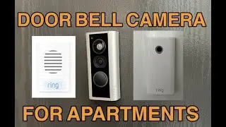 Ring Apartment Door Camera System Install