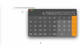 Question 2 Framing An Irrational Number From the Inequalities and Number Systems Quiz