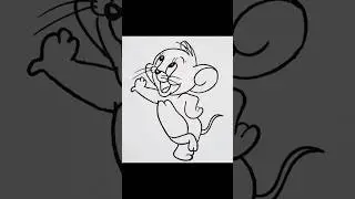 jerry drawing #cartoondrawing #ytshorts #trending