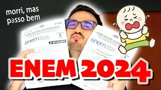 MELHOR ENEM DE TODOS? O QUE ACHEI DO ENEM 2024! Impressões 1º dia e REDAÇÃO! (Corrija comigo)