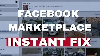 How To Fix Facebook Marketplace Not Showing Problem 2024 | Enable Facebook Marketplace
